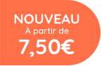 Nouveau à partir de 7,50€