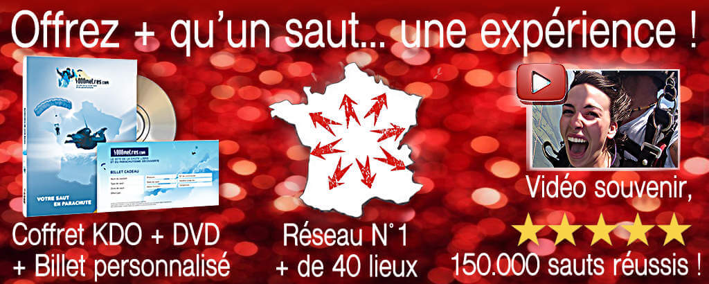Offrez plus qu'un saut... Une expérience !